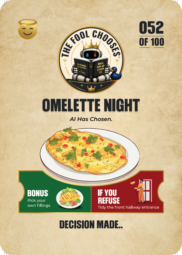 Omelette Night — Angel family