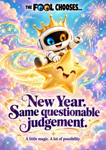 New Year. Same questionable judgement. — illustrative acrylic keepsake preview